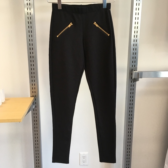 DYI Ponte Tight with Zippers - Picture 1 of 3
